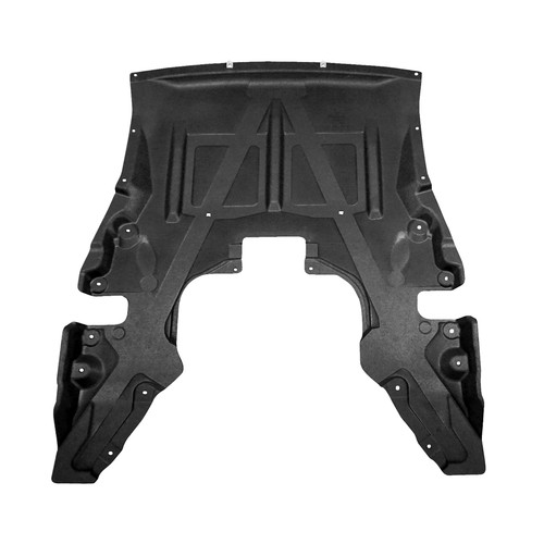 Front forward undercar shield - front,