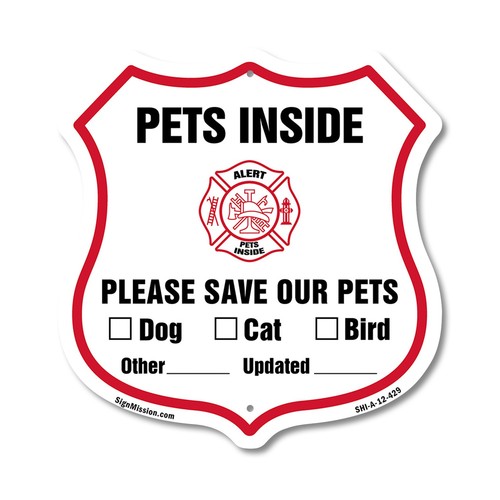 Pets inside shield sign - pets,